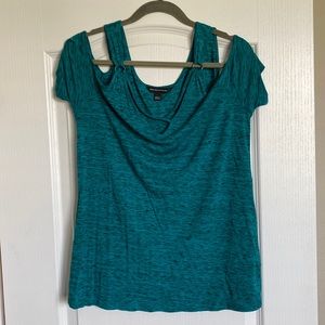 Rock & Republic L Cold Shoulder Shirt